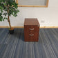 Balma Walnut Office Pedestal Desk Drawer Unit