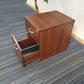 Balma Walnut Office Pedestal Desk Drawer Unit