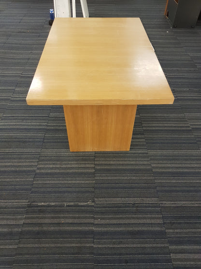 Extendable Beech Dining Room Table 150cm x 60cm extends to = 180cm-140cm x 90cm