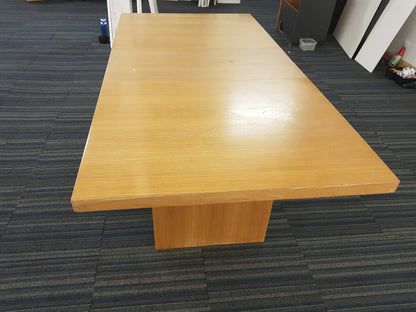 Extendable Beech Dining Room Table 150cm x 60cm extends to = 180cm-140cm x 90cm