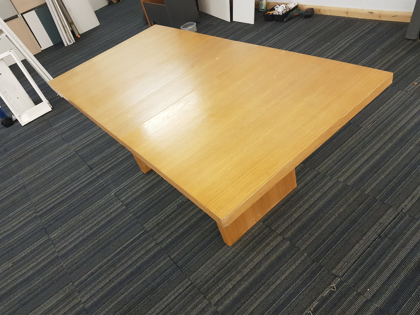 Extendable Beech Dining Room Table