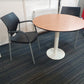 wood top  meeting breakout  table