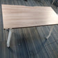 Tabletop of walnut brown home office small table