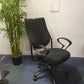 Black high back executive swivel desk chair