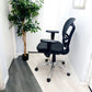 Used chair swivel desk black task adjustable