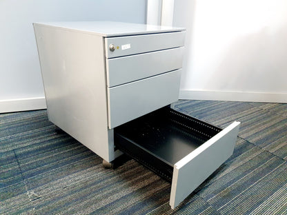 4 Drawer Small Filing Cabinet D:53.5cm H:55cm W:42cm