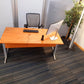 Golden Pecan Office Desk Table Workstation