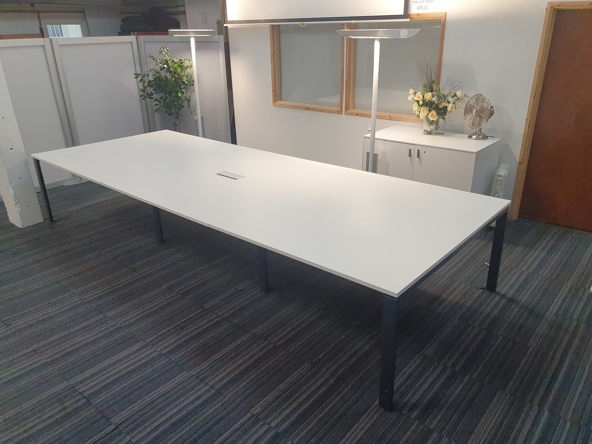 White large conference room tables for sale