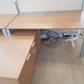 Executive High-Quality 2 person Corner Desk set - with Sideboard Storage