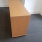 Brown Office Sliding door Storage unit