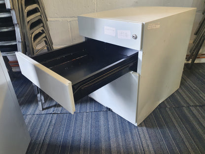 Used Under Desk Drawer in Grey