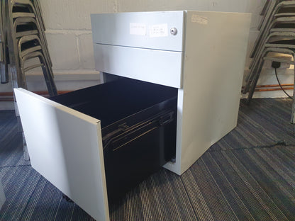 Used Under Desk Drawer in Grey