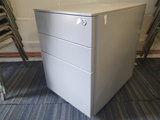 Used Under Desk Drawer in Grey
