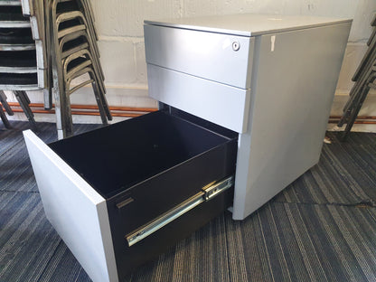 Used Under Desk Drawer in Grey