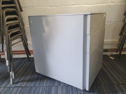 Used Under Desk Drawer in Grey