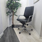 Executive desk swivel chair, leather