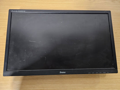 Iiyama E2283HS Monitor with VGA, HDMI and DVI ports