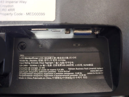 Dell E1715Sc Monitor