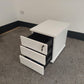 3 drawer Office pedestal in white