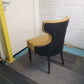 Yellow Upholstered Lounge Chair