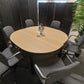 IKEA Circle Round Boardroom office meeting room conference table desk seats six persons