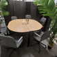 IKEA Circle Round Boardroom office meeting room conference table desk seats six persons
