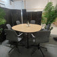 IKEA Circle Round Boardroom office meeting room conference table desk seats six persons