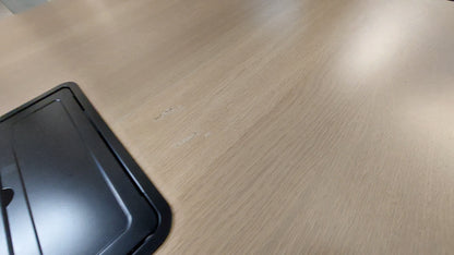 office meeting Boardroom room conference table desk seats six persons 140cm x 140cm