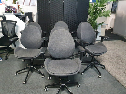 IKEA HATTEFJÄLL Office Chair Grey, Ergonomic Design, Adjustable, desk computer