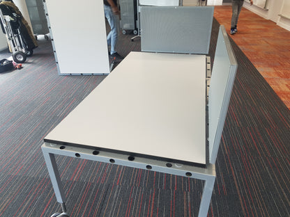 Mobile Senator home office desk table 180cm w x 80cm d x 73cm h