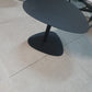 Used  coffee side Allermuir Black plecktrum metal table