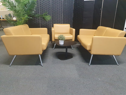 Allermuir Fifty 50 Series single double Sofa square tub Armchair Seating Lounge living room chair L:125cm W:70cm H:63cm