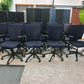 Office Navy Adjustable wheeled chair