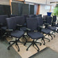 Office Navy Adjustable wheeled chair