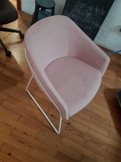 Used Boss Design Paloma Tub Arm Chair Pastle pink