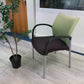 Used Senator Meeting Chair  Fabric Green Black Stackable