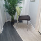 Used Senator Meeting Chair  Fabric Green Black Stackable