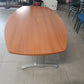 Used Boardroom Office Table wood finish 180cm w x 101cm d x 73cm