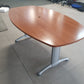 Used Boardroom Office Table wood finish 180cm w x 101cm d x 73cm