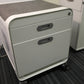 Under desk pedestal, drawers with integrated seat pad W 48cm  x D 50cm x H 58cm