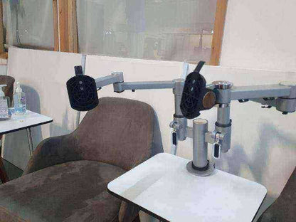 Used dual monitor desk mount