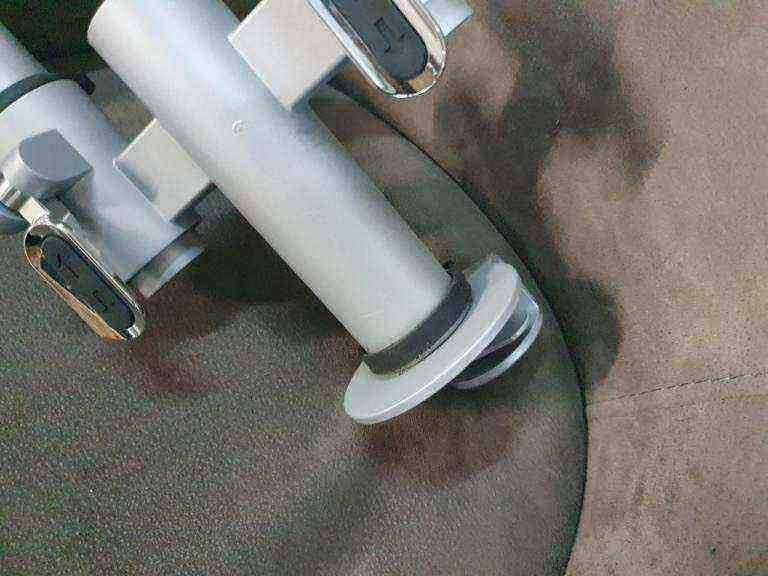 Used dual monitor desk mount