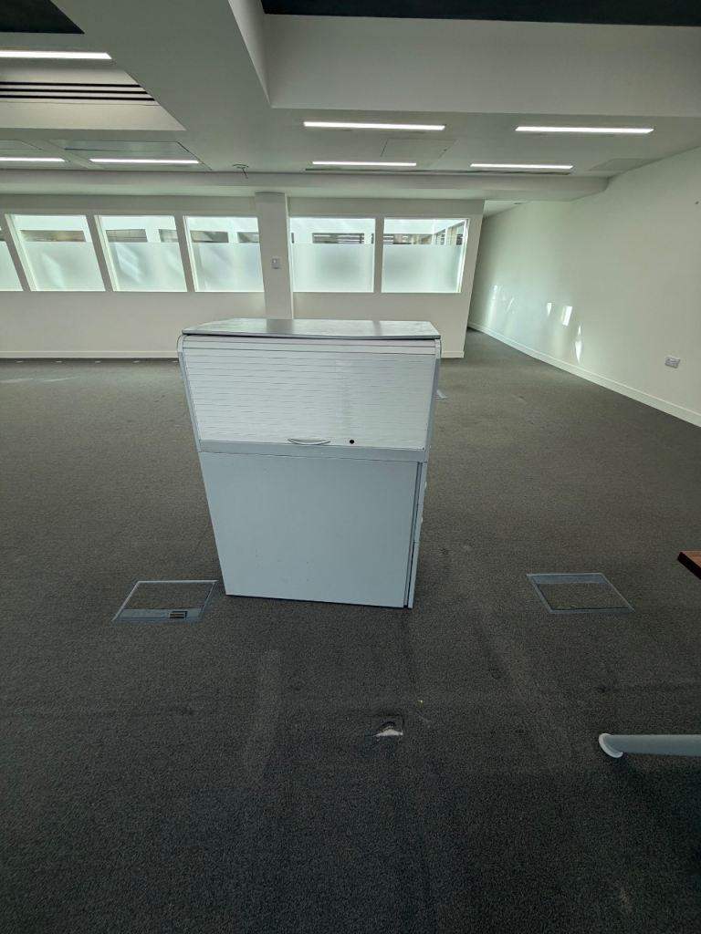 Used Mobile Grey combination pedestal and roller cabinet