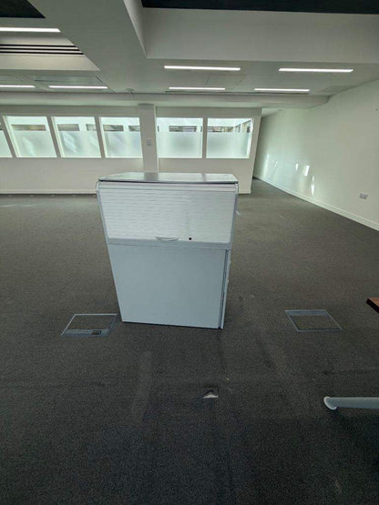 Used Mobile Grey combination pedestal and roller cabinet