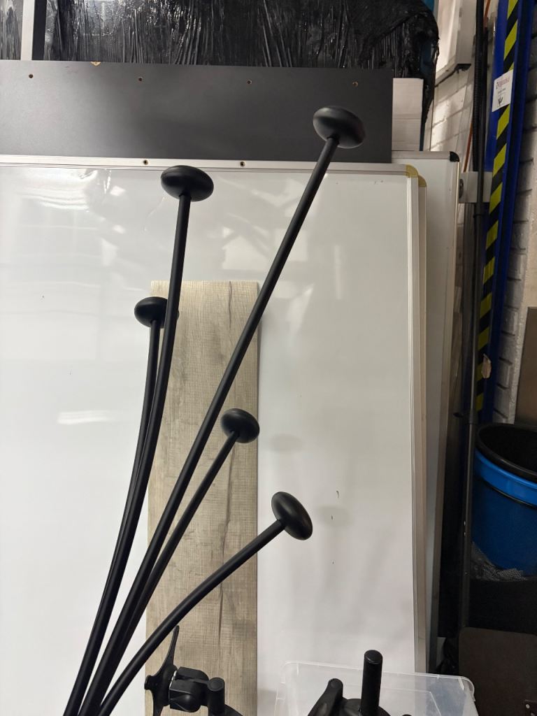 Used Black modern coat rack