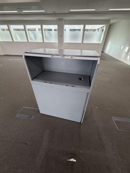 Used Mobile Grey combination pedestal and roller cabinet