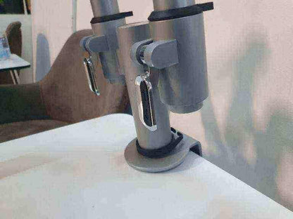 Used dual monitor desk mount