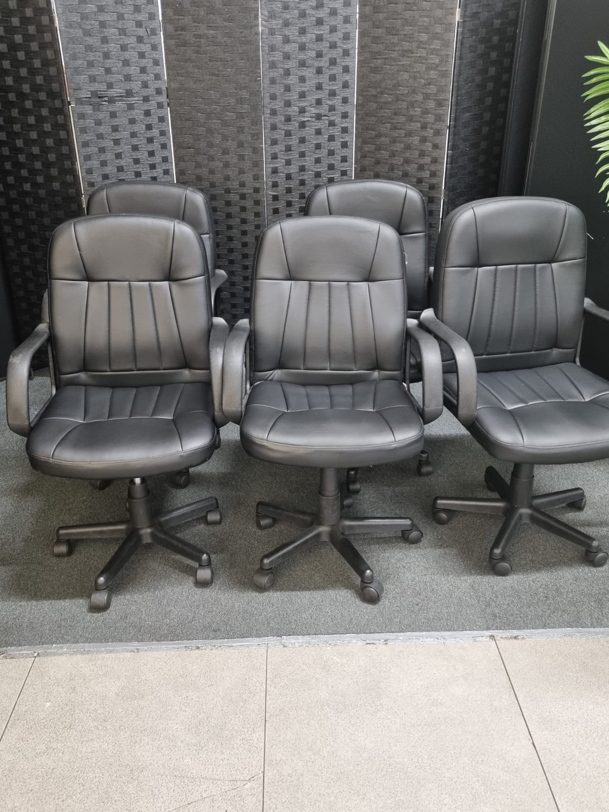 Used Office Chair  Adjustable Height Swivel  Ergonomic