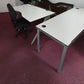 White wood  Left Hand Side Office Desk L shape desk 200cm x 160cm x 73cm