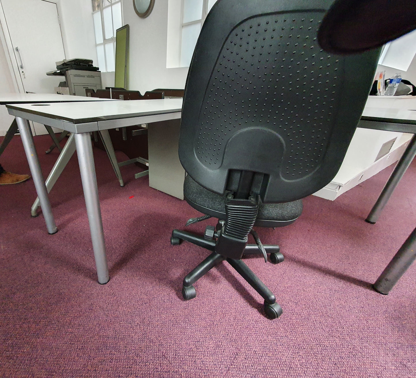 White wood  Left Hand Side Office Desk L shape desk 200cm x 160cm x 73cm
